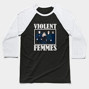 Violent Femmes Silhouette A3 Baseball T-Shirt